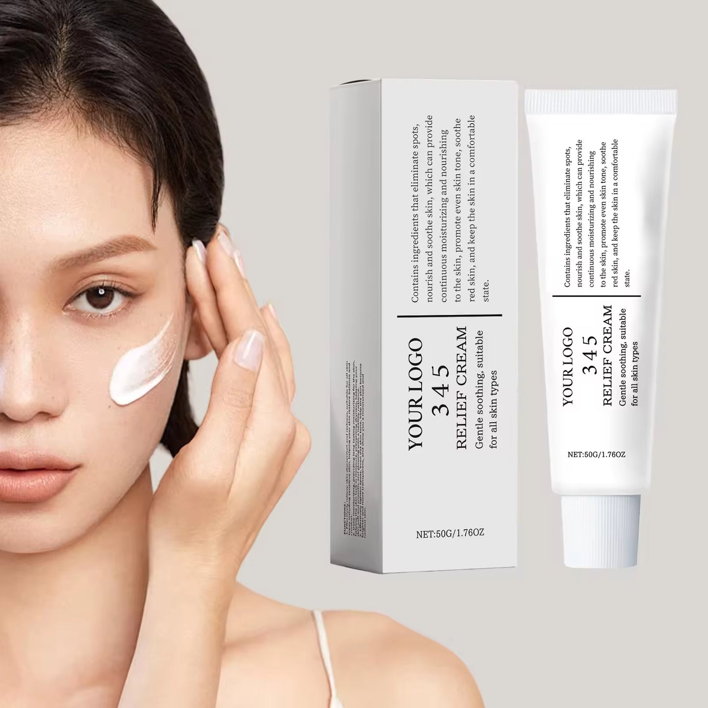 345 Crème Apaisante, Hydratant pour Visage